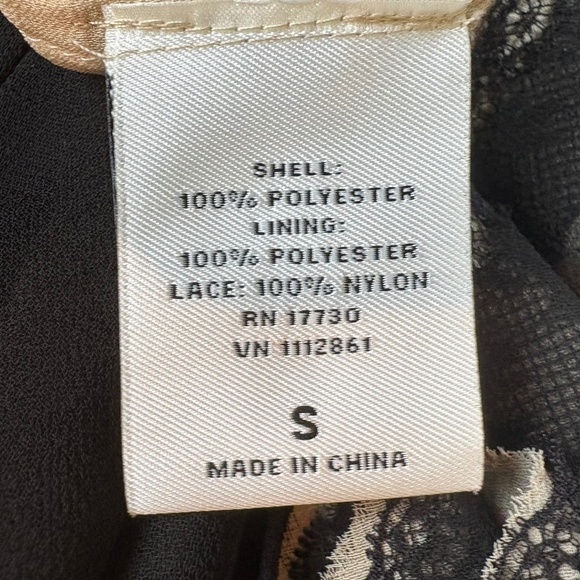 Robert Rodriguez Neiman Marcus Black Sheer Elastic Drop Waist Sleeveless Blouse - Picture 8 of 9